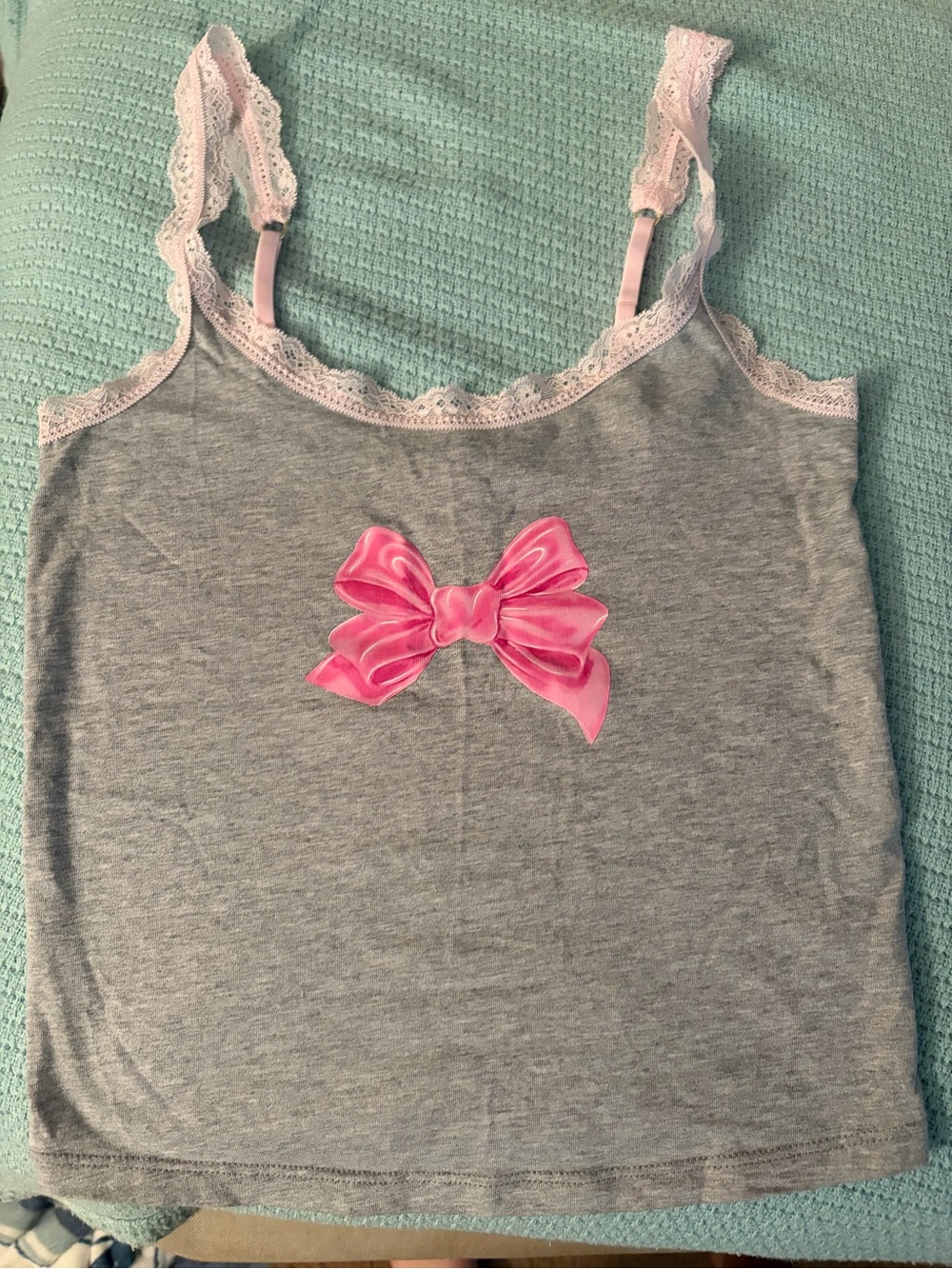 Victoria’s Secret Pink Love Shack Fancy Bow Tank Small